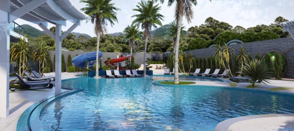 Квартира 1+1 в Аланья, Турция № 31039 21