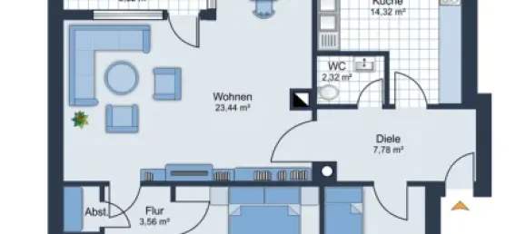 2 bedrooms Apartment in Baden-Wurttemberg, Germany No. 60093 2