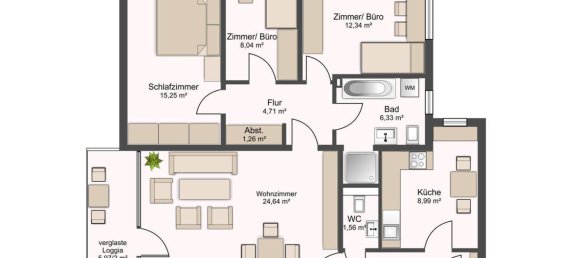 4-salle Appartement à Passau, Germany No. 272284 49