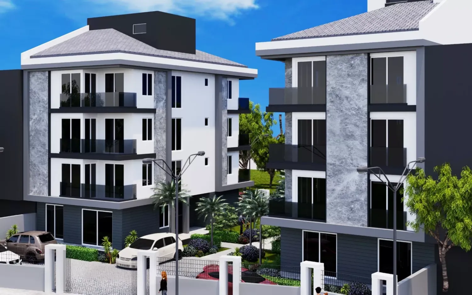 Apartment 1+1 in Kepez, Turkey No. 33466