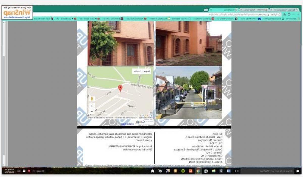 3 Schlafzimmer Haus in Ciudad Lopez Mateos, Mexico, Nr. 212147