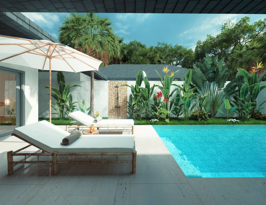 Вилла с 1 спальней в Самуй, Таиланд № 67002