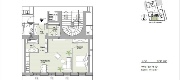 2-salle Appartement à Modling, Austria No. 220875 7