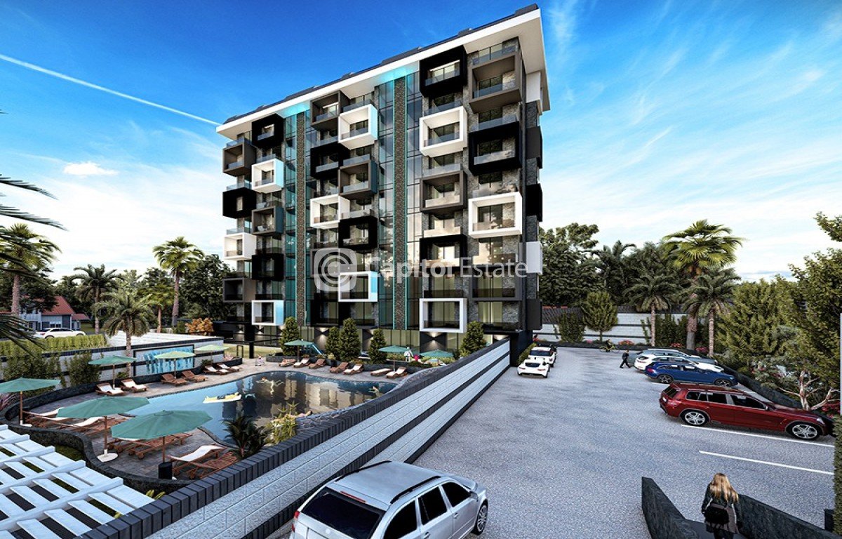 Apartment 1+1 in Antalya, Turkey No. 6221