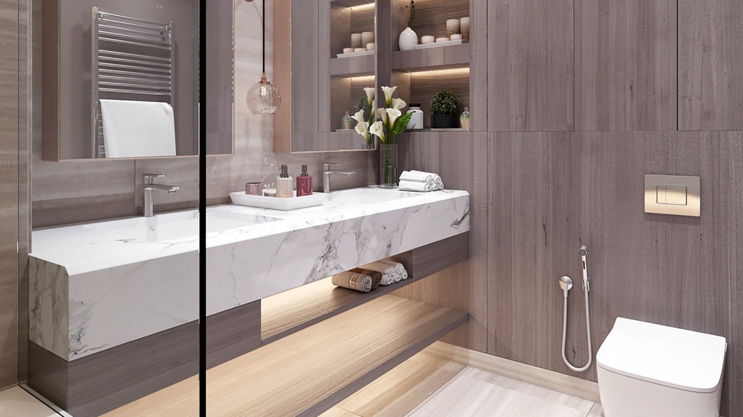 Квартира с 1 спальней в AHAD RESIDENCES, Бизнес-Бэй, ОАЭ № 58757