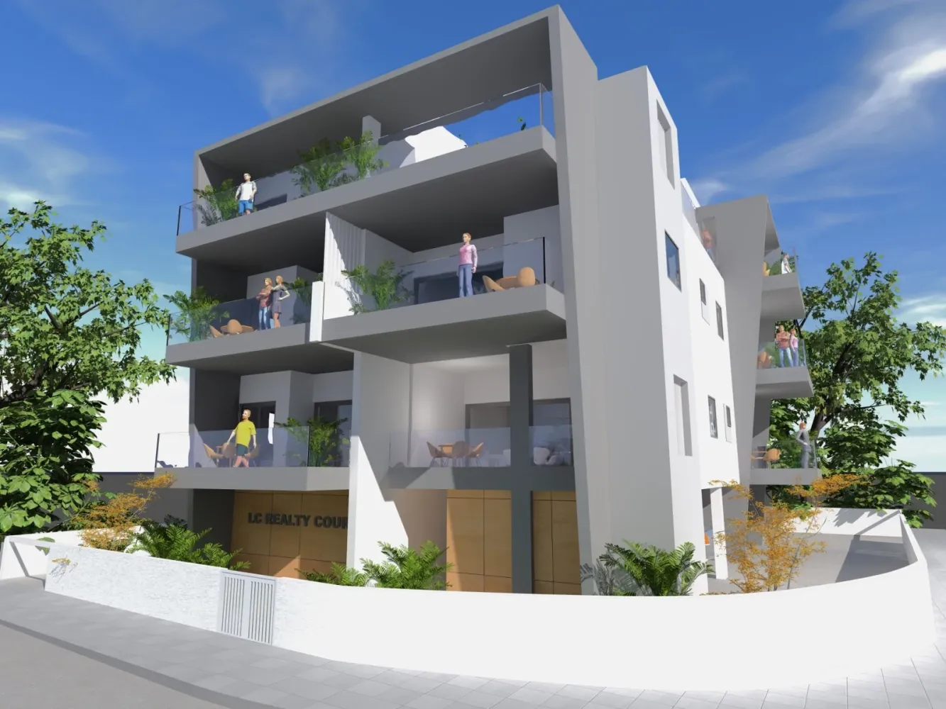 Apartamento de 2 dormitorios en Ypsonas, Cyprus No. 3730