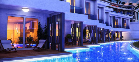 Квартира 1+1 в Авсаллар, Турция № 32597 15