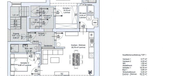 3-salle Appartement à Barnbach, Austria No. 243597 20