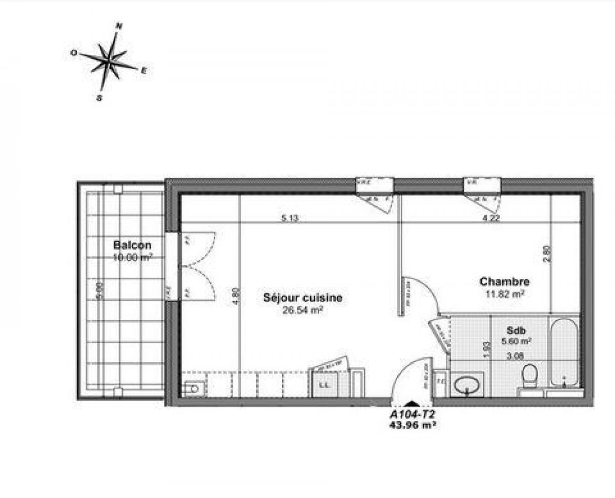 Studio in the Condo in Bonneville, France No. 25803