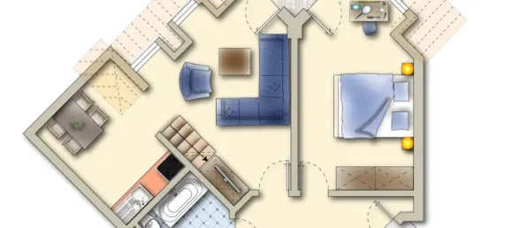 3-salle Duplex à Kassel, Germany No. 331041 25