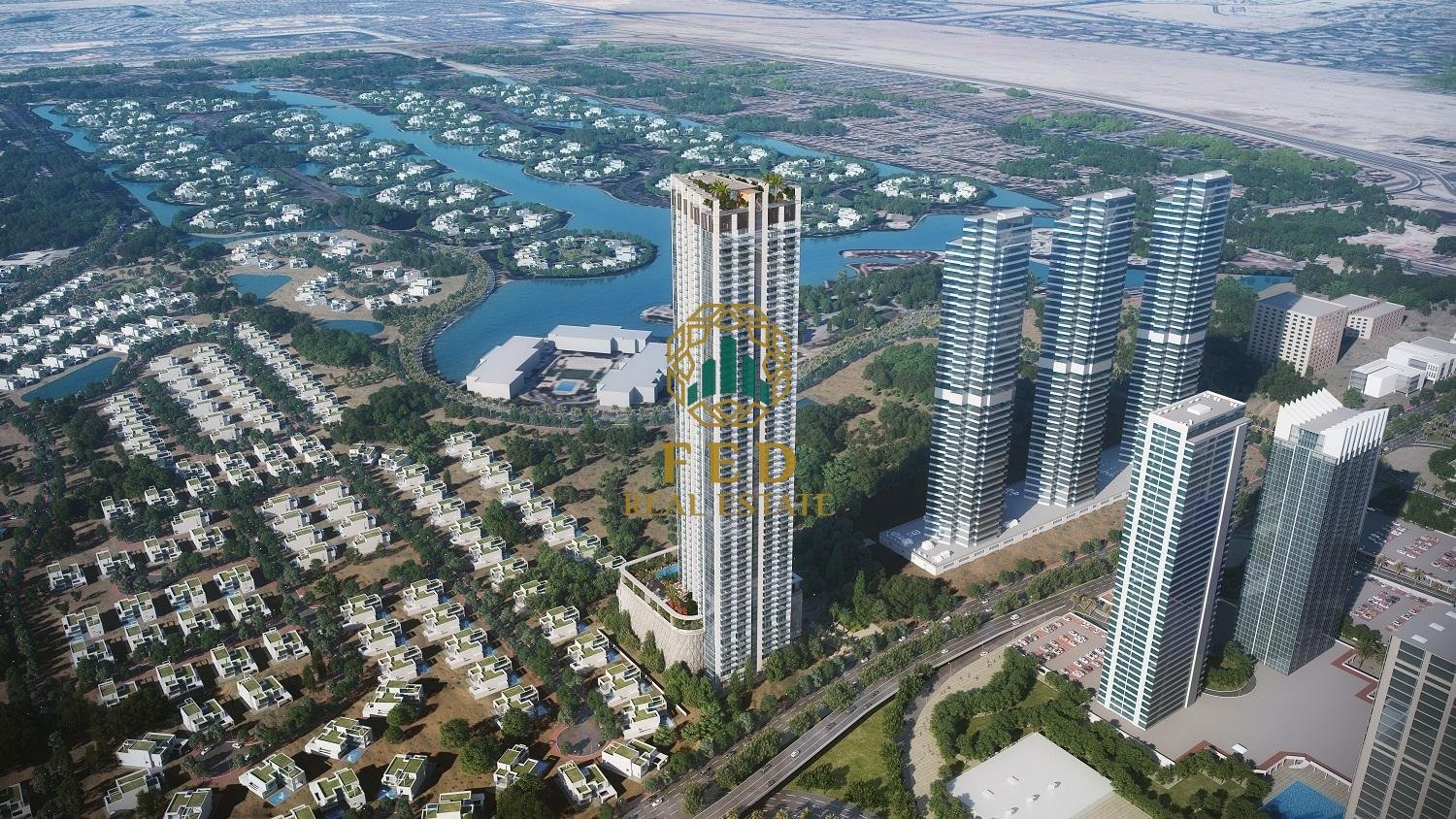 Apartamento T1 em Verde Residences, Jumeirah Lake Towers, UAE N.º 61308