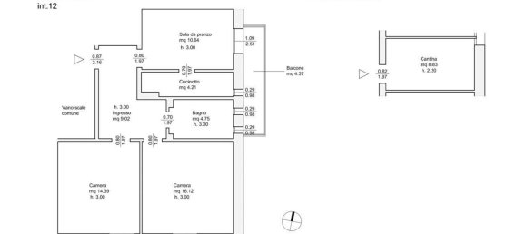 Квартира с 4 комнатами в Болонья, Италия № 202554 27