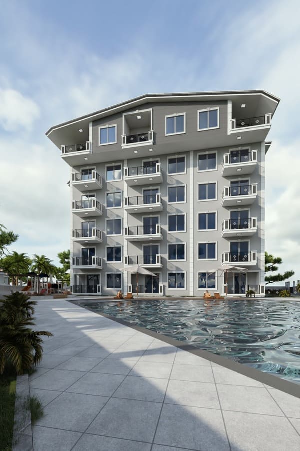 شقة 1+1 في Gazipasa, Turkey رقم 31333