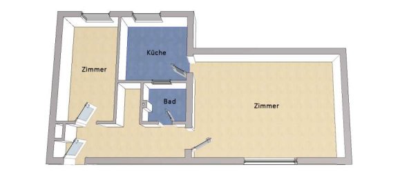 Apartamento de 2 habitaciónes en Hakenfelde, Germany No. 223548 5