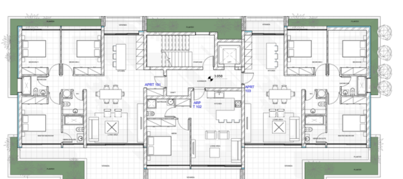 3 Schlafzimmer Wohnung in Paphos, Cyprus, Nr. 20256 8