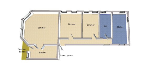 Apartamento de 4 divisões em Lichterfelde, Germany N.º 53411 8