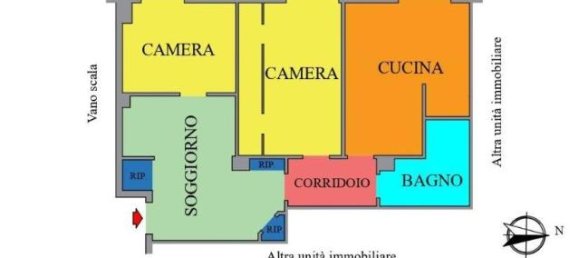 3 rooms Apartment in Genoa, Italy No. 35087 28
