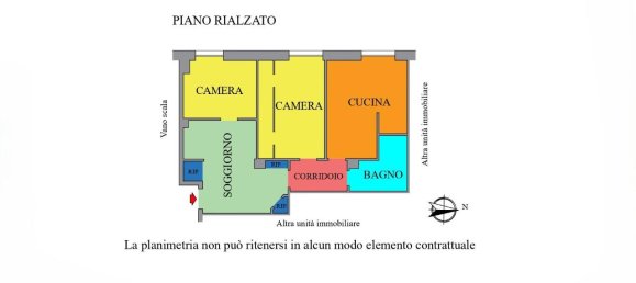 3 rooms Apartment in Genoa, Italy No. 35087 27