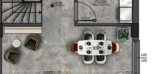 Apartment 5+1 in Dosemealti, Turkey No. 33259 4