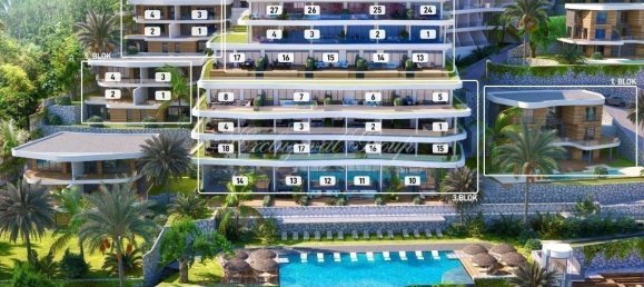 3-Zimmer Wohnung in Bodrum, Turkey, Nr. 28691 13