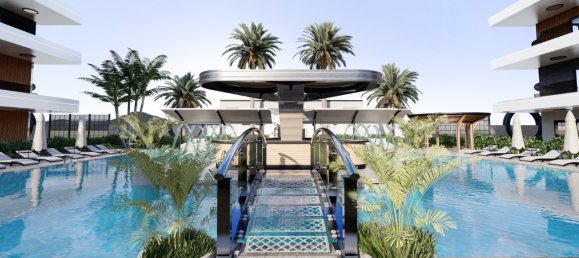 شقة 1+1 في Alanya, Turkey رقم 4465 9