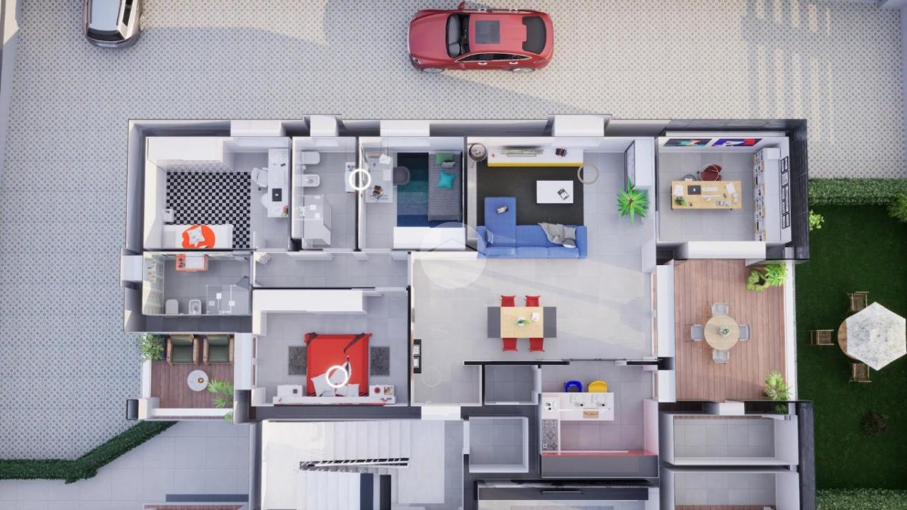 5-Zimmer Wohnung in Viterbo, Italy, Nr. 231733