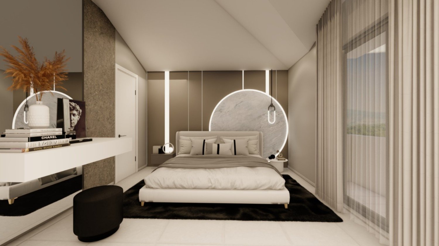 Wohnung 1+1 in NUMBER 1 RESIDENCE, Alanya, Turkey, Nr. 39367