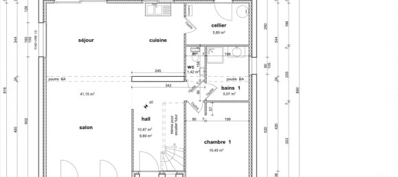 Casa de 6 divisões em Camiers, France N.º 53917 6