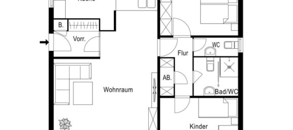 Apartamento de 2 dormitorios en Flensburg, Germany No. 249547 17