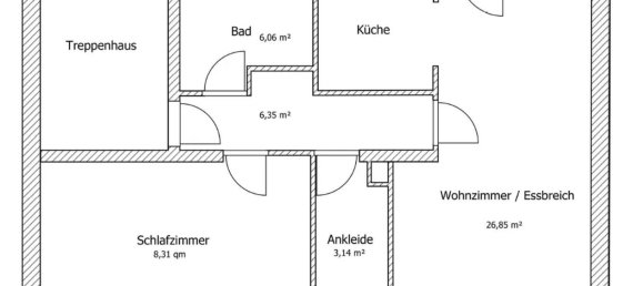 2 rooms Apartment in Ingolstadt, Germany No. 84728 5