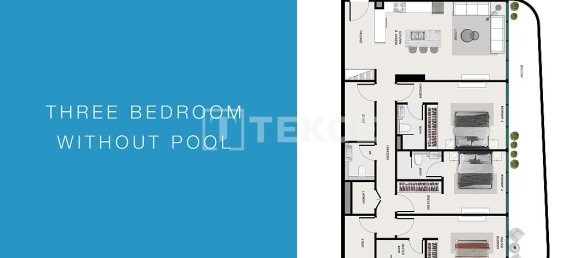 3 غرف نوم شقة في دبي, UAE رقم 111233 24