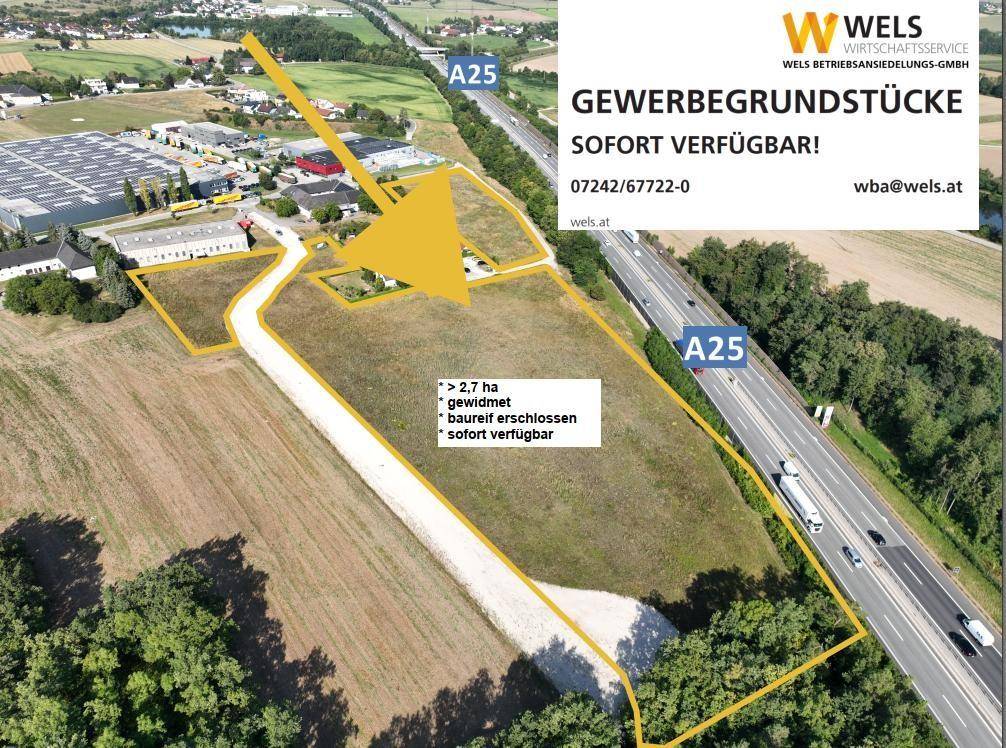 27341m² Land in Wels, Austria No. 208538