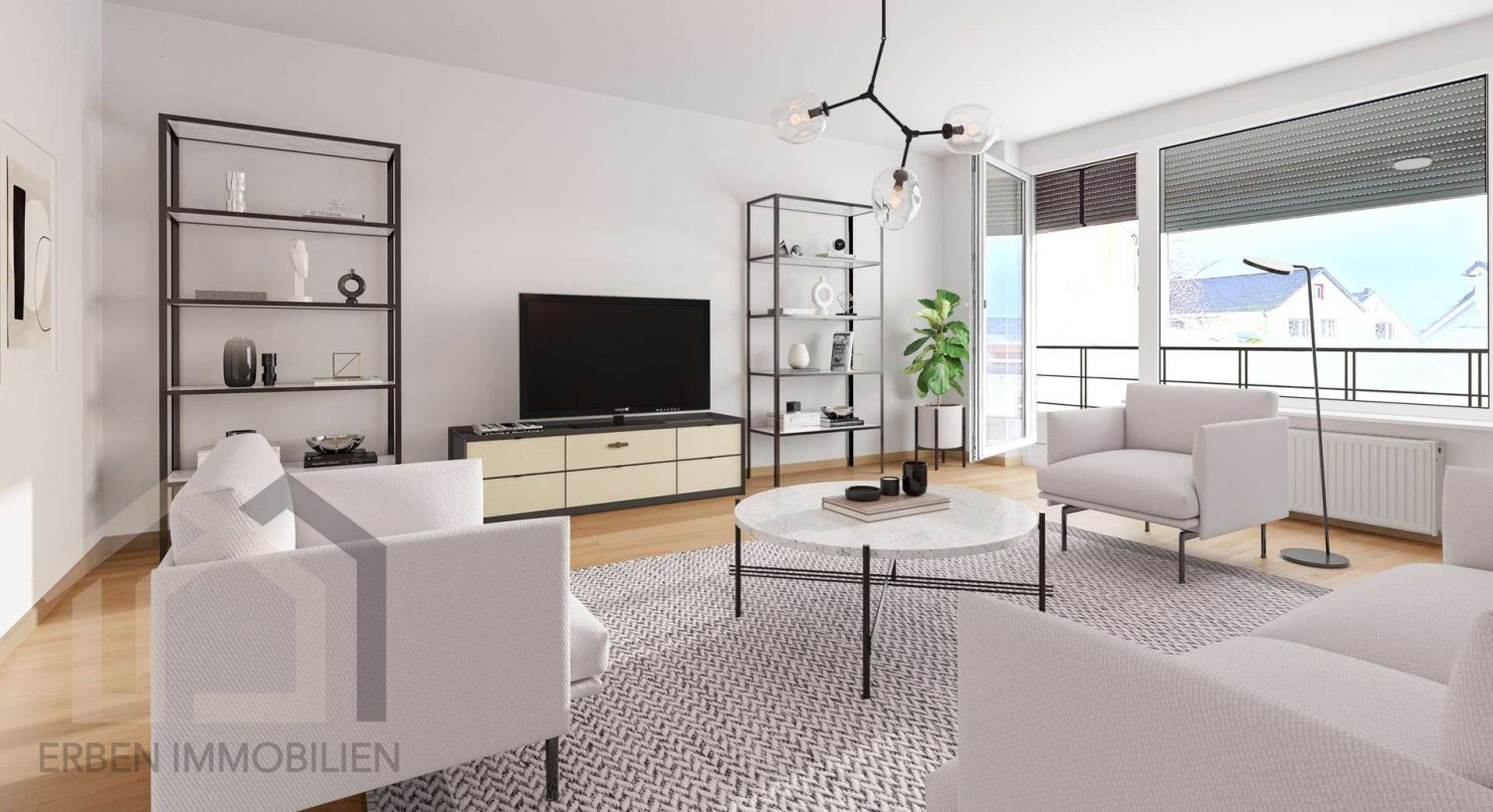 Квартира с 2 спальнями в Леверкузен, Германия № 63370