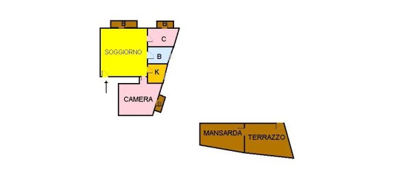 3 rooms Apartment in Palermo, Italy No. 129919 36