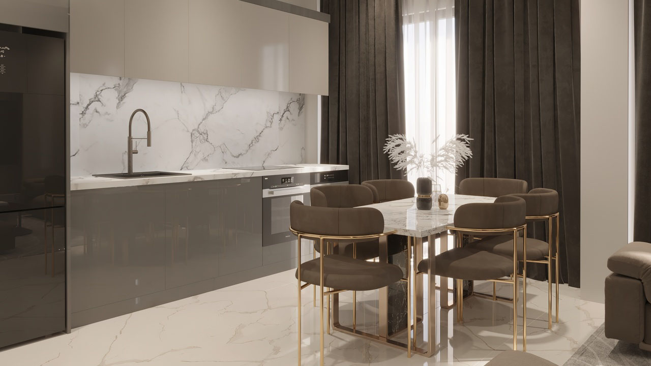 Apartamento de 2+1 en Moonlight Park Residence, Alanya, Turkey No. 38460