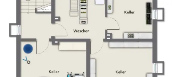 6غرفة منزل في Kaarst, Germany رقم 96802 2