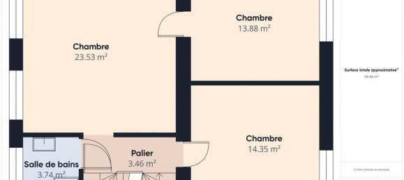 3 غرف نوم منزل في Ferriere-la-Grande, France رقم 210550 16