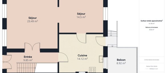 3 غرف نوم منزل في Ferriere-la-Grande, France رقم 210550 15