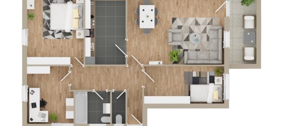 Apartamento de 4 divisões em Ostalbkreis, Germany N.º 60100 11