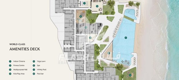 Apartamento T1 em Al Marjan Island, UAE N.º 39482 10