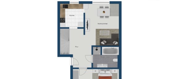 2 chambres Duplex à Essen, Germany No. 114302 2