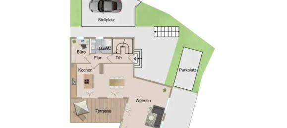 Adosado de 3 dormitorios en Kaufbeuren, Germany No. 309944 23