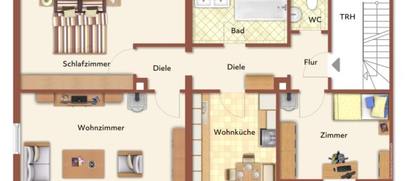 Таунхаус с 6 комнатами в Эрланген, Германия № 27052 3