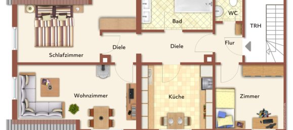 Таунхаус с 6 комнатами в Эрланген, Германия № 27052 4