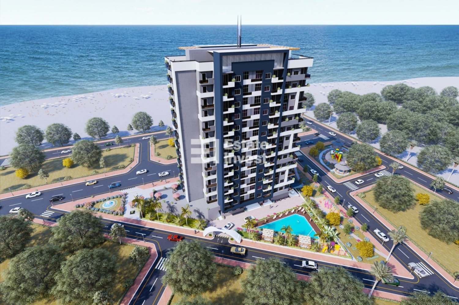 Wohnung 3+1 in Mersin, Turkey, Nr. 30616