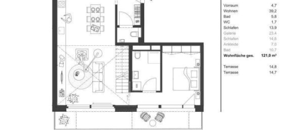 3 rooms Penthouse in Vienna, Austria No. 253433 22