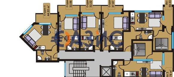 1 bedroom Apartment in Primorsko, Bulgaria No. 317 45
