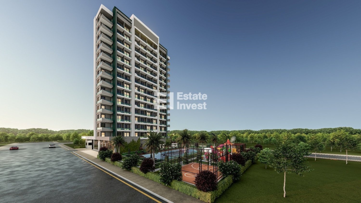 Appartement 1+1 à Mersin, Turkey No. 32151