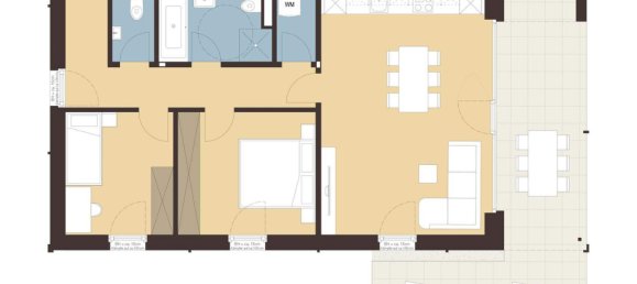 Квартира с 3 комнатами в Вольфурт, Австрия № 248033 7