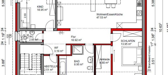 2 Schlafzimmer Wohnung in Bad Kissingen, Germany, Nr. 251527 6
